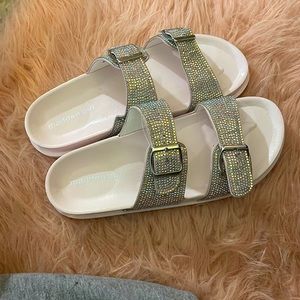 madden girl brand slides.